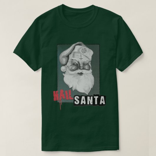 HAIL SANTA T-SHIRT (Design voorkant)