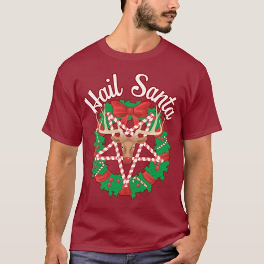 Hail Santa! T-shirt (Voorkant)