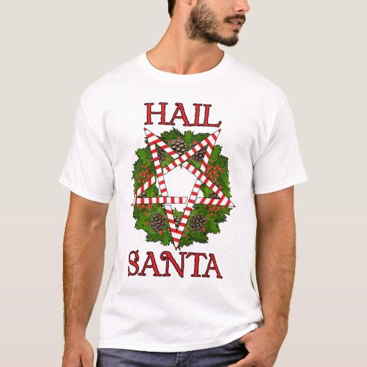 Hail Santa T-shirt (Voorkant)