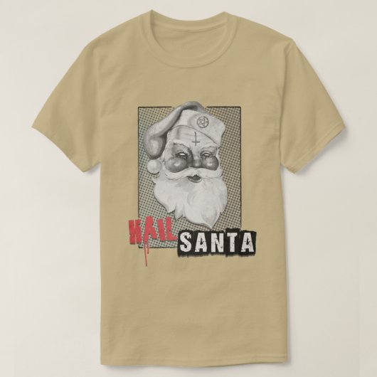 HAIL SANTA T-SHIRT (Design voorkant)