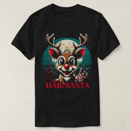 Hail Santa T-shirt (Design voorkant)