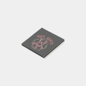 Hail Satan Christmas Krampus Xmas Devil Snoep Post-it® Notes (Schuin)