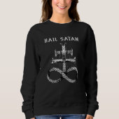 Hail Satan I Satanic Cross Verses Trui (Voorkant)