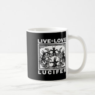 Hail Satan Live Liefde Lucifer Met Dancing Demons  Koffiemok