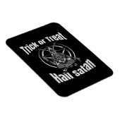 Hail Satan Pentagram Goat Halloween Magneet (Rechterzijde)