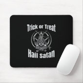 Hail Satan Pentagram Goat Halloween Muismat (Met muis)