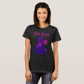 Hail Satan Satanic  Horror Church Devil Mannen T-shirt (Voorkant volledig)