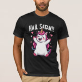 Hail Satan T-shirt (Voorkant)