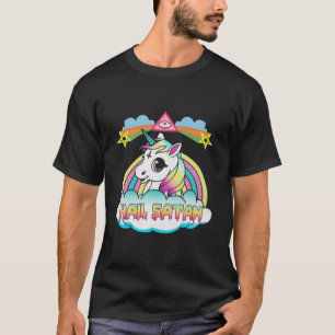 Hail Satan Unicorn T-shirt
