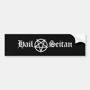 Hail Seitan Bumpersticker
