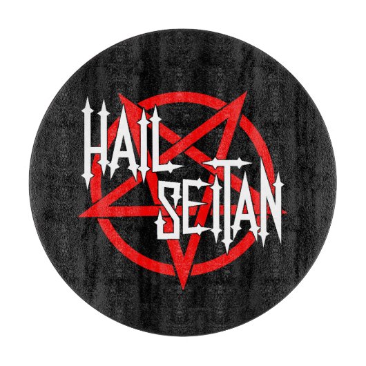 Hail Seitan Snijplank (Voorkant)