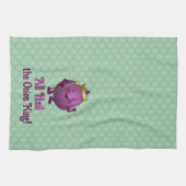 Hail the Onion King - grappige veg - aangepaste sl Theedoek (Horizontaal)