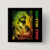 Haile Selassie Button (Voorkant)