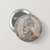 Haile Selassie Button (Voorkant /achterkant)