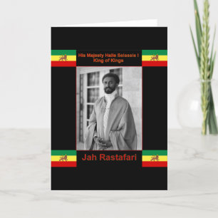 Haile Selassie de Leeuw van Juda, Jah Rastafari Kaart
