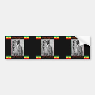 Haile Selassie de Lion Judah, Jah Rastafari Bumpersticker