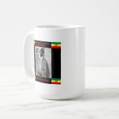 Haile Selassie de Lion Judah, Jah Rastafari Koffiemok (Voorkant links)