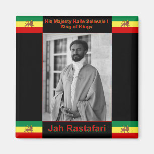 Haile Selassie de Lion Judah, Jah Rastafari Magneet