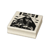 Haile Selassie Emperor of Ethiopia Rastafari Stamp Rubberstempel (Stempel)