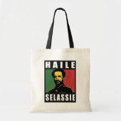 Haile Selassie Emperor - Reggae - Canvas tas (Voorkant)