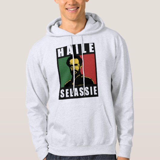 Haile Selassie Emperor - Reggae - Hoodie (Voorkant)