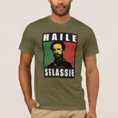 Haile Selassie Emperor - Reggae - Jah Army Shirt (Voorkant)