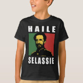 Haile Selassie Emperor - Reggae - Kids - Shirt (Voorkant)