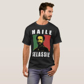 Haile Selassie Emperor - Reggae - Shirt (Voorkant volledig)