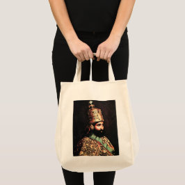 Haile Selassie Empire of Ethiopia Rastafari Bag Tote Bag
