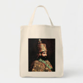 Haile Selassie Empire of Ethiopia Rastafari Bag Tote Bag (Voorkant)