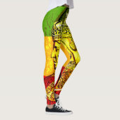 Haile Selassie Empress Menen Rasta Leggings (Rechts)