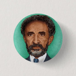 Haile Selassie Ethiopia Jah Rastafari Reggae Roots Ronde Button 3,2 Cm