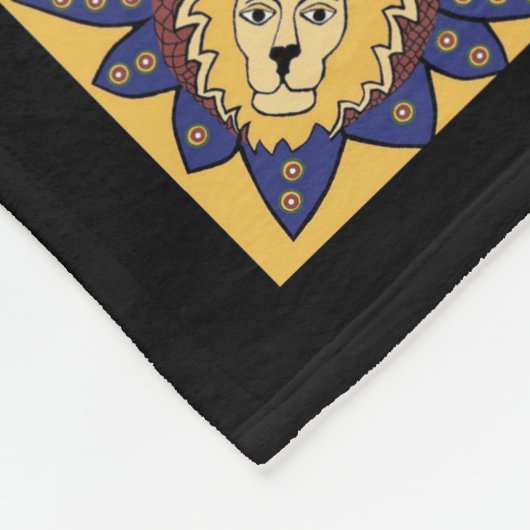 Haile Selassie Fleece Blanket (Hoek)