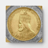 Haile Selassie HIM Jah Rastafari Aufsteller Fotoplaat (Voorkant)