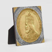 Haile Selassie HIM Jah Rastafari Aufsteller Fotoplaat (Voorkant)