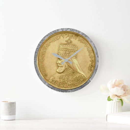 Haile Selassie HIM Jah Rastafari Aufsteller Grote Klok (Huis)