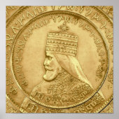 Haile Selassie HIM Jah Rastafari Aufsteller Poster (Voorkant)