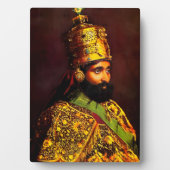 Haile Selassie HIM Jah Rastafari Rasta Roots Fotoplaat (voorkant)
