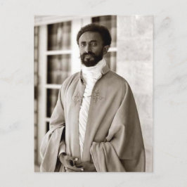 Haile Selassie - HIM - Rastafari - Briefkaart