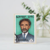 Haile Selassie - HIM - Rastafari - Briefkaart (Staand voorkant)