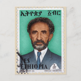 Haile Selassie - HIM - Rastafari - Briefkaart