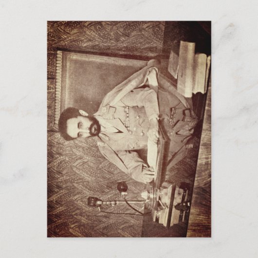 Haile Selassie - HIM - Rastafari - Briefkaart (Voorkant)