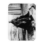 Haile Selassie - HIM - Rastafari - Jah Magnet Magneet (Verticaal)