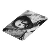 Haile Selassie - HIM - Rastafari - Jah Magnet Magneet (Linkerzijde)