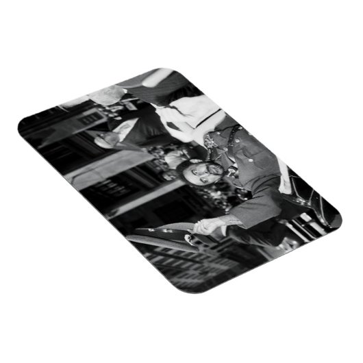 Haile Selassie - HIM - Rastafari - Jah Magnet Magneet (Rechterzijde)