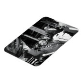 Haile Selassie - HIM - Rastafari - Jah Magnet Magneet (Linkerzijde)