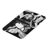 Haile Selassie - HIM - Rastafari - Jah Magnet Magneet (Linkerzijde)