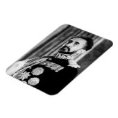 Haile Selassie - HIM - Rastafari - Jah Magnet Magneet (Linkerzijde)