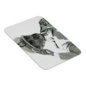 Haile Selassie - HIM - Rastafari - Jah Magnet Magneet (Rechterzijde)