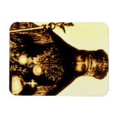 Haile Selassie - HIM - Rastafari - Jah Magnet Magneet (Horizontaal)